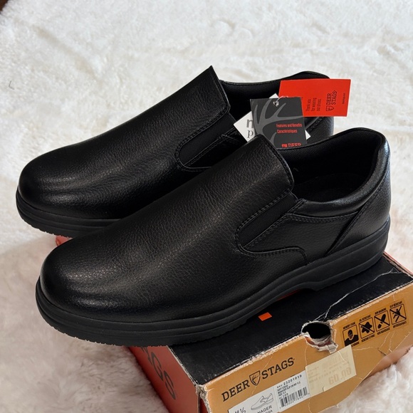 Deer Stags Other - Deer Stags Men's Black DS Work Oil& Slip Resistant Non Marking,Size 11-1/2 .
